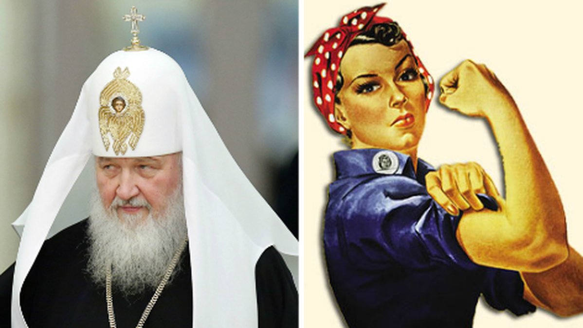 Patriark Kirill räds självständiga kvinnor.